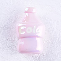 Bouteille de cola colorée avec simulation UV, bracelet créatif DIY en macaron, boucles d'oreilles en perles, matériaux pour pendentifs, accessoires décoratifs