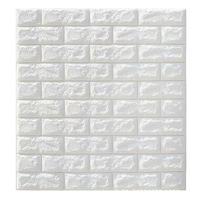 Autocollants muraux en briques 3D en PVC, autocollants imperméables, résistants à l'humidité, sans couture, décoration murale moderne pour chambre à coucher