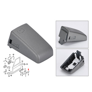Couvre-poignée de porte Land Rover CXJ500050 avant gauche en plastique ABS compatible avec LR2 LR3 - Product Image 2