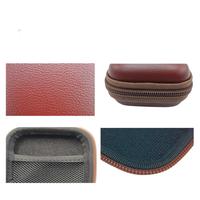 Étui de transport EVA avec cuir PU étui moulé EVA personnalisé pochette organisateur de câble étuis à coque rigide
