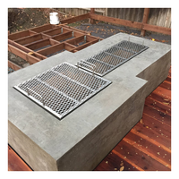 Grille de foyer en acier inoxydable personnalisée et grilles de barbecue de remplacement Outils de première qualité pour la cuisine en plein air