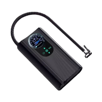 Portable 12V Electric Air Pump Cable Tire Inflation Machine Car Bicycle Football Bike ABS Material 150psi Tire Pressure Monitor