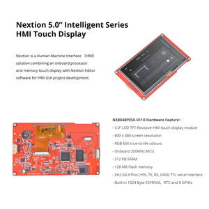 NEXTION NX8048P050-011R 5.0 Inch Resistive HMI Touch Display LCD-TFT Module Intelligent Series <b>Panel</b> <b>Screen</b> No Enclosure L128 - Product Image 1