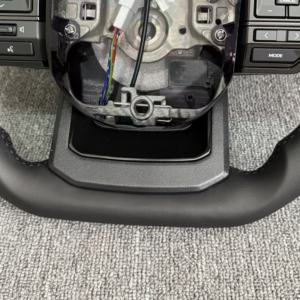 Volante de Cuero Personalizado para Toyota Land Cruiser <span class=keywords><strong>Corolla</strong></span> LC300 LC250 Hilux Fortuner Land Cruiser GR Sport - Product Image 4