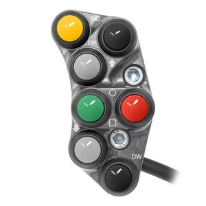 Interruptor de Manillar Izquierdo para Ducati Panigale V4 (Titanio) - Product Image 1