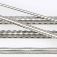 Threaded Rods 1m/2m/3m DIN 975 Stainless Steel 304/316 Plain Finish Metric Thread M2-M42