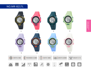 Reloj Digital con Retroiluminación EL, Venta al Por Mayor Directo de Fábrica, Relojes Baratos, Cronómetro, Reloj Digital de Plástico, Formato 12/24 Horas - Product Image 6
