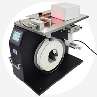 Applicateur d'étiquettes semi-automatique pour le scellage des coins droits des boîtes, machine d'étiquetage pour le scellage des bords de toutes les boîtes