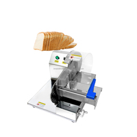 Machine à couper le pain avec épaisseur réglable pour les produits à base de pain grillé, de baguettes et de sandwichs