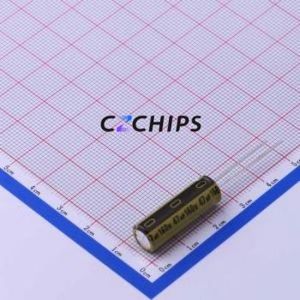 Condensador Electrolítico de Aluminio de Montaje Pasante LKMD2302C470MF, D8xL23mm 47uF 20% 160V 635mA-100kHz - Product Image 1