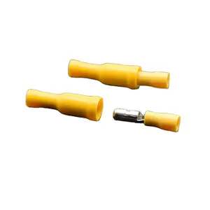 25pcs Female 25pcs Male Insulated Electric Connector Crimp Bullet terminal for 22~16 AWG Audio Wiring FRD MPD1-156