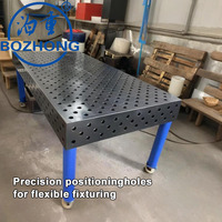 Table de soudage en acier flexible 3D D28, plateforme de soudage modulaire avec pinces de fixation complètes pour la fabrication métallique