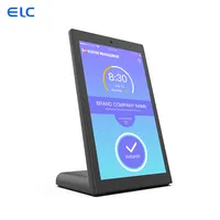 L-Form 10,1 Zoll Touchscreen Kunden feedback Evaluator Bank Restaurant Bestellung RJ45 NFC Kamera Desktop Android Tablet