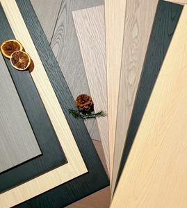 เฟอร์นิเจอร์เมลามีน MDF ร้อนทันสมัยสำหรับโรงแรมห้องครัวและห้องน้ำกันความชื้น E1/E2/กาว E0รับประกัน1ปี - Product Image 5