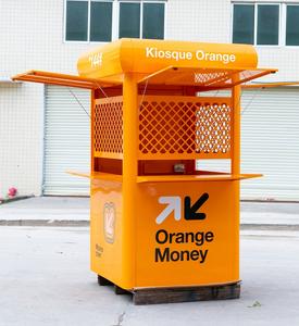 Kiosque métallique de télécommunication pour l'extérieur Cabine de <span class=keywords><strong>recharge</strong></span> préfabriquée <span class=keywords><strong>en</strong></span> acier Design moderne Garantie de 5 ans Marque FLOWVISUAL pour les magasins d'Afrique - Product Image 2