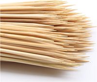 Échantillon Gratuit Weilong – Lot de 100 Brochettes en Bambou Écologiques de 30 cm pour Barbecue Extérieur, Outils Multifonctions de Haute Qualité