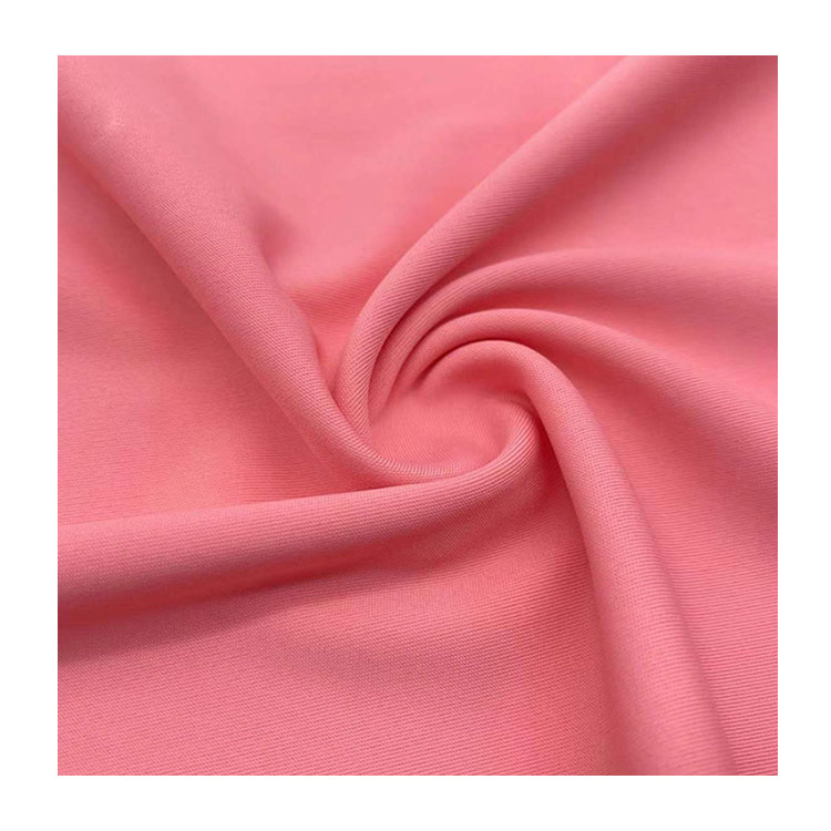 Warp 20% Spandex Swimsuit Fabric Knitted 200GSM 80% Polyamide Nylon 4 Way Stretch Fabric Polyester Rayon Spandex Fabric Plain
