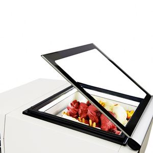 Auto <span class=keywords><strong>nevera</strong></span> <span class=keywords><strong>Mini</strong></span> puerta de cristal helado congelador escaparate - Product Image 5