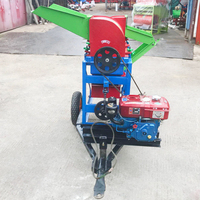 Machine à battre le grain multifonctionnelle, batteuse à maïs, machine à battre multifonctionnelle pour le riz paddy, le soja et le sorgho