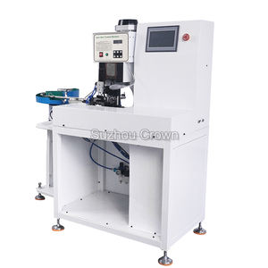 Machine <span class=keywords><strong>de</strong></span> sertissage automatique <span class=keywords><strong>de</strong></span> bornes tubulaires 3.0T avec alimentation et sertissage <span class=keywords><strong>de</strong></span> bornes quadrangulaires - Product Image 5