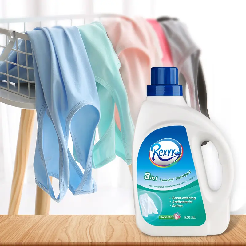 Groothandel Hete Verkoop Fabriek Oem Hoge Dichtheid Goede Reiniger 3 In1 Vloeibaar Wasmiddel Voor Machine Handwas