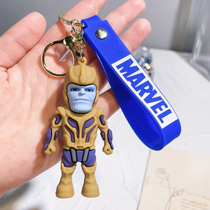 Porte-clés Super-héros 3D Mignon, Figurine Robot <span class=keywords><strong>Araignée</strong></span> Rouge et Bleue, Pendentif de Sac, Dessin Animé, Anime, Peluche, Cadeau d'Anniversaire pour Garçon - Product Image 6