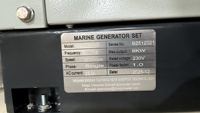 Générateurs diesel marins Fischer Panda, petits modèles 3KW, 5KW, 6KW, AVR 230V/240V, onduleur silencieux, refroidissement à eau de mer, pour bateau