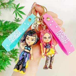 Llavero de Silicona del Grupo de Cazadores de Brujas para 2025, Personajes de <span class=keywords><strong>Anime</strong></span> y Dibujos Animados Más Populares, Colgante para Coche o Bolsa, Venta al por Mayor - Product Image 3