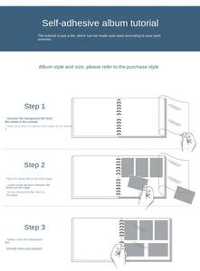 <span class=keywords><strong>Album</strong></span> <span class=keywords><strong>photo</strong></span> personnalisé avec 60 pages noires, pour <span class=keywords><strong>scrapbooking</strong></span>, photos de mariage, pour anniversaire, neuf - Product Image 3