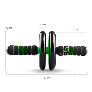 <b>Ab</b> <b>Roller</b> <b>Wheel</b> With Dual <b>Wheels</b> And Non-Slip Grip For Core Training - Product Image 3
