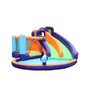 Grand château gonflable pour enfants, château gonflable géant commercial en nylon PVC durable à vendre - Product Image 5