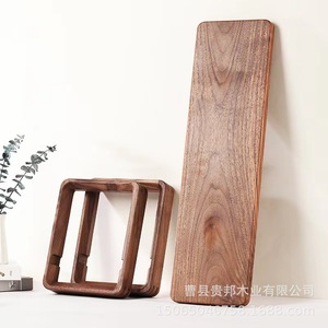 <b>Walnut</b> Wood Bookshelf <b>Desk</b> Organizer With Pen Holder For <b>Office</b> Or Study Use - Product Image 2