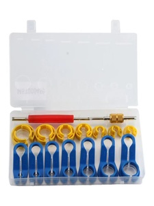 High Quality 16PCS Car AC <strong>Fuel</strong> <strong>Line</strong> Disconnect Removal <strong>Tool</strong> <strong>Set</strong> with Valve Core Remover <strong>Tool</strong> Kit - Product Image 4