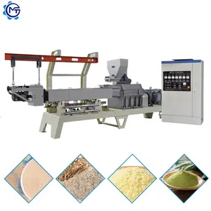 modified pregelatinized starch extrusion machinery production line corn modified starch extruder machine processing line