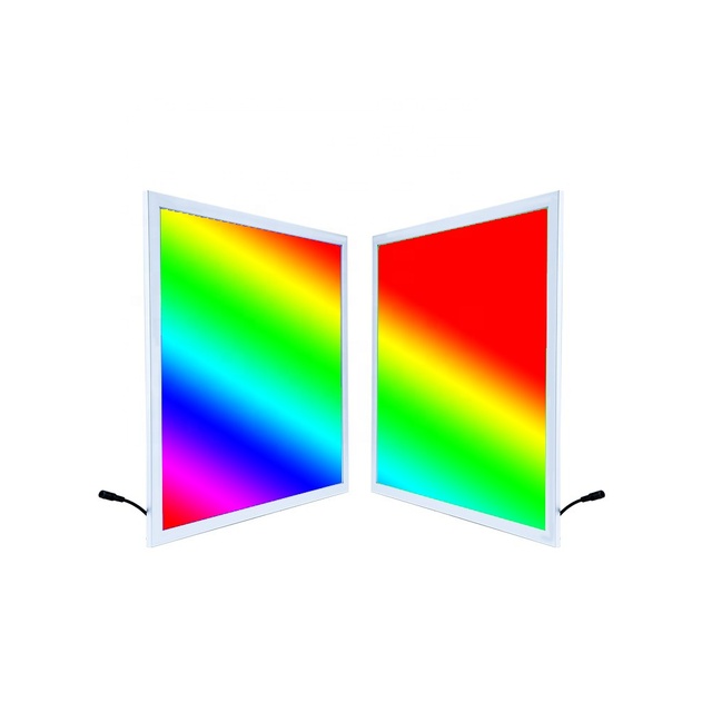 36w 600x600 Smart Wifi Remote Control RGB+CCT Dimmable Led Panel Light with Ce Rohs Certificate