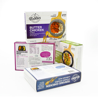 En vrac Rectangle Filets De Poulet Emballage Carton Boîte En Carton Imprimé Personnalisé Papier Viande Congelée Emballage Boîte