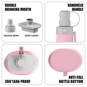 Bouteille d'eau pliable en silicone écologique, souple et saine, idéale pour les enfants, les voyages, le camping et la salle de sport – Offre Spéciale - Product Image 6