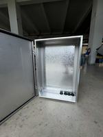 Gabinete de Control Eléctrico de Acero Inoxidable 201, Engrosado, IP65 Impermeable, Superficie Cepillada, Caja para Instrumentos Electrónicos