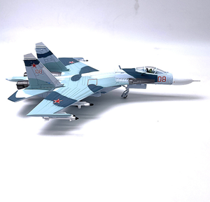 ZFmodel 1:100 Ruso Flanker Heavy Fighter simulación aleación modelo de avión producto terminado vehículos de juguete fundido a presión - Product Image 4