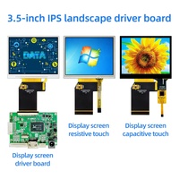 3,45 "3,5-Zoll-RGB-SPI 54-Pin-Bildschirm Kapazitive resistive Touch-Treiber platine Inklusive LCD-Module des 640x480 TFT-LCD-Moduls