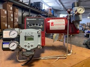 Équipement pneumatique OEM monté sur châssis pour l'industrie pétrolière et gazière, série Masoneilan 35002, vanne de régulation rotative Camflex, positionneur de vanne SVI2/SVI3 - Product Image 4