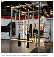 Machine de Pilates 3-en-1 personnalisée avec logo privé, Reformer, Cadillac, Table Trapèze et système de chariot à roues silencieuses – Prix usine
