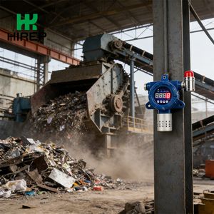 HIREP 0-1000m3 industri PM2.5/PM10/PM1.0 detektor debu Alarm cahaya presisi tinggi ATEX/FCC/SIL bengkel tampilan LCD bersertifikat - Product Image 2