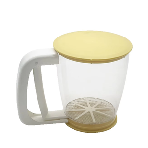 Wholesale Multifunctional Low MOQ Handheld Flour Sieve Set with Fine <b>Plastic</b> <b>Mesh</b> for Pastry Cake Decorating Needs - Product Image 4