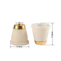 Support de buses en céramique laser LEEOUKC 936678/913966, modèle OEM 3D 0936678, compatible avec la machine de découpe laser à fibre HGTECH HANS