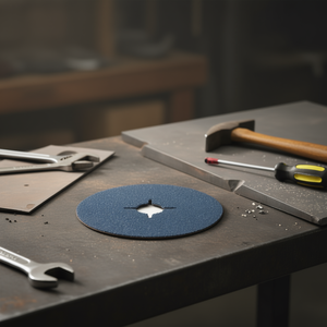 Disque en fibre de zirconium TTAKE 115x22 mm pour ponçage avec support auto-agrippant - Product Image 3