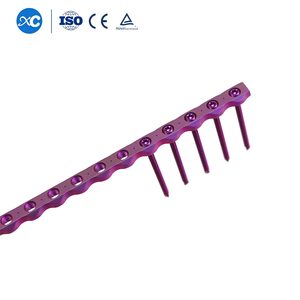 Pelat Pengunci Rekonstruksi Veteriner Titanium Tipe AO ALPS Berbagai Ukuran 2.0/2.4/2.7/3.5 mm untuk Implan Bedah Ortopedi Hewan - Product Image 3