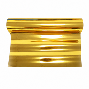 Papel Laminado con Lámina de Aluminio Dorado Brillante para Envasado Flexible de Alimentos - Product Image 1