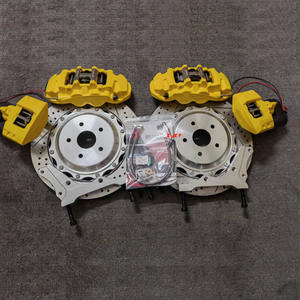 Klackle-Kit de pinza Dual delantera y trasera de freno amarillo, accesorios para coche, para W218 Benz W124, 8560 - Product Image 4