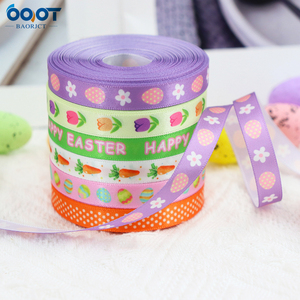 Pita Paskah wortel telur warna-warni pita Satin DIY pembelian dan produksi pita busur - Product Image 3